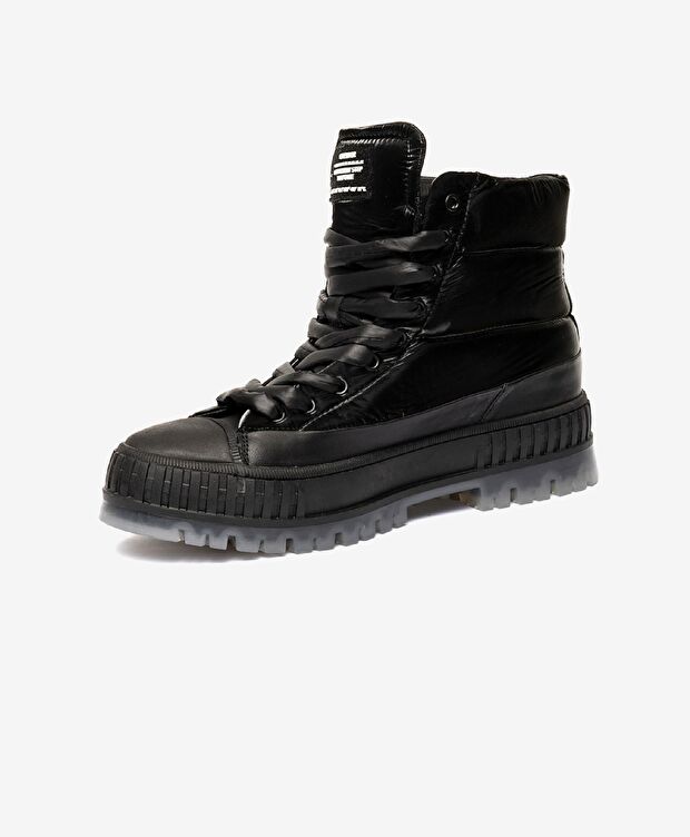 Kadın Siyah Sneaker Bot - 3