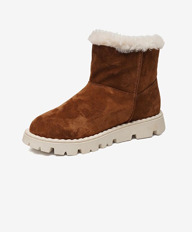 Kadın Taba Hakiki Deri Casual Bot - 2