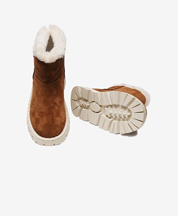 Kadın Taba Hakiki Deri Casual Bot - 5