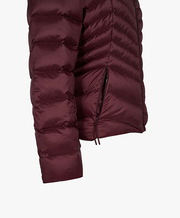 Kadın Bordo Suya Dayanıklı Kaz Tüyü Mont - 4