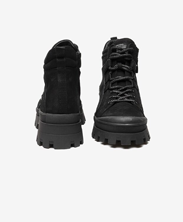 Kadın Siyah Hakiki Deri Casual Bot - 6