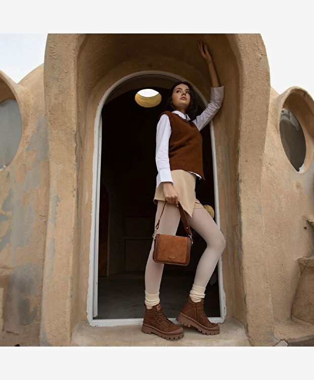 Kadın Tarçın Hakiki Deri Casual Bot - 3