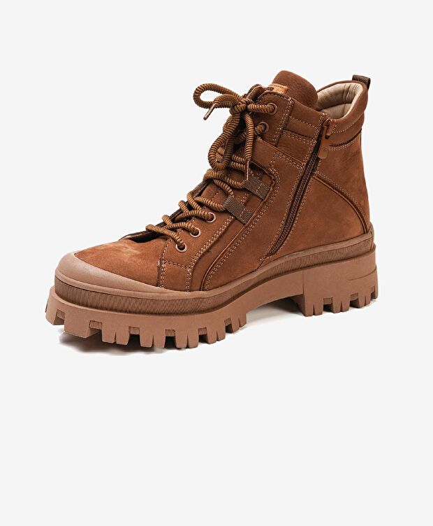 Kadın Tarçın Hakiki Deri Casual Bot - 4