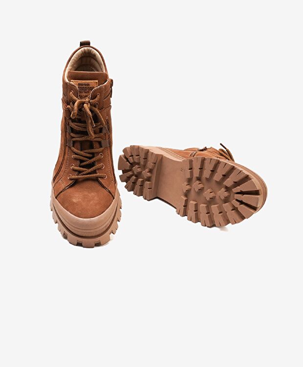 Kadın Tarçın Hakiki Deri Casual Bot - 7