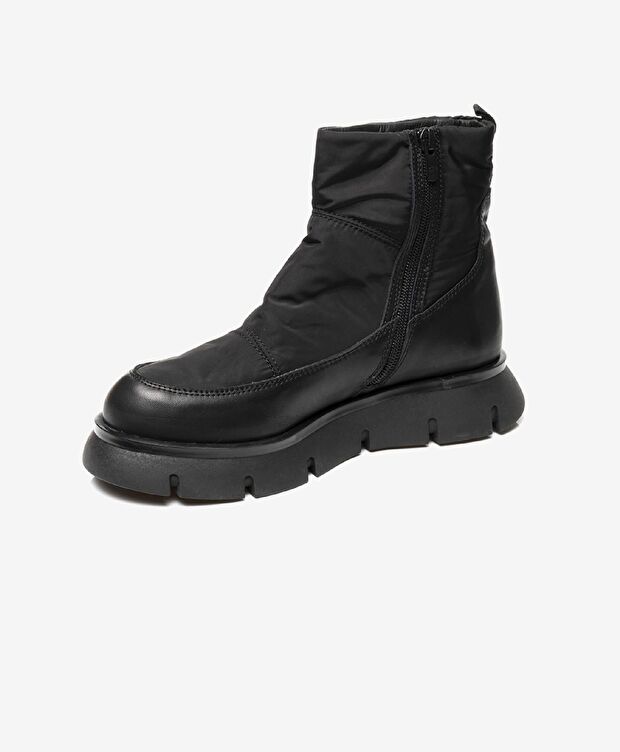 Kadın Siyah Hakiki Deri Casual Bot - 2