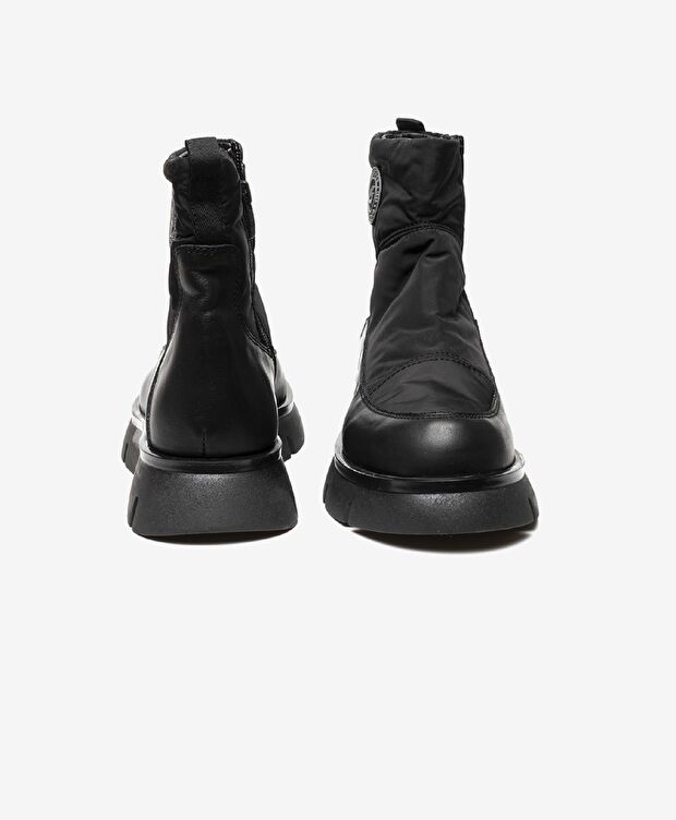 Kadın Siyah Hakiki Deri Casual Bot - 6