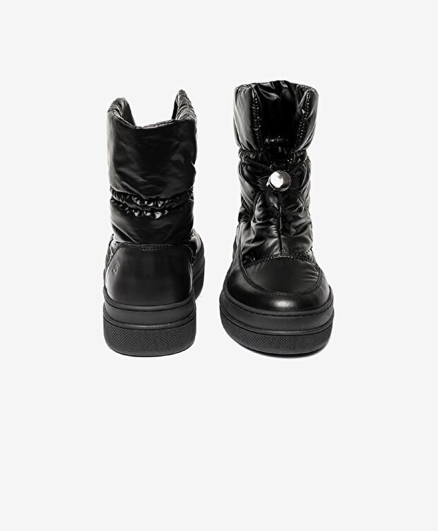 Kadın Siyah Hakiki Deri Casual Bot - 6