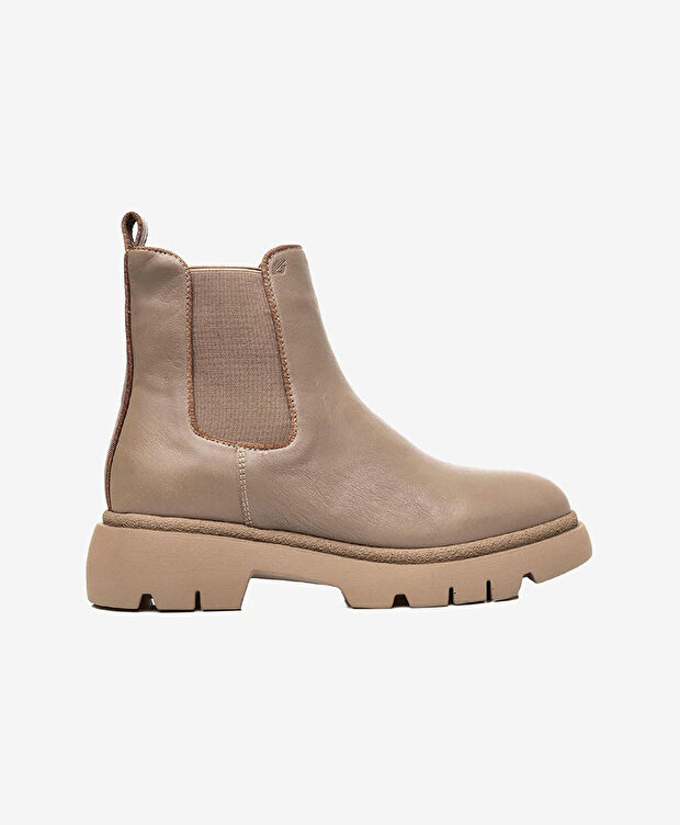 Kadın Vizon Hakiki Deri Termo Light Taban Chelsea Bot - 1