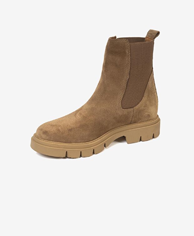 Kadın Taba Hakiki Deri Chelsea Bot - 2