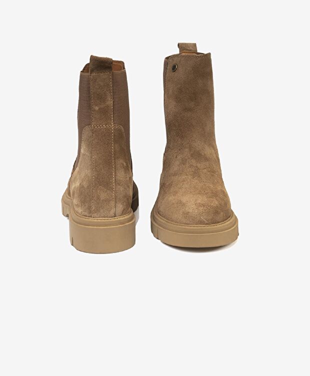 Kadın Taba Hakiki Deri Chelsea Bot - 6