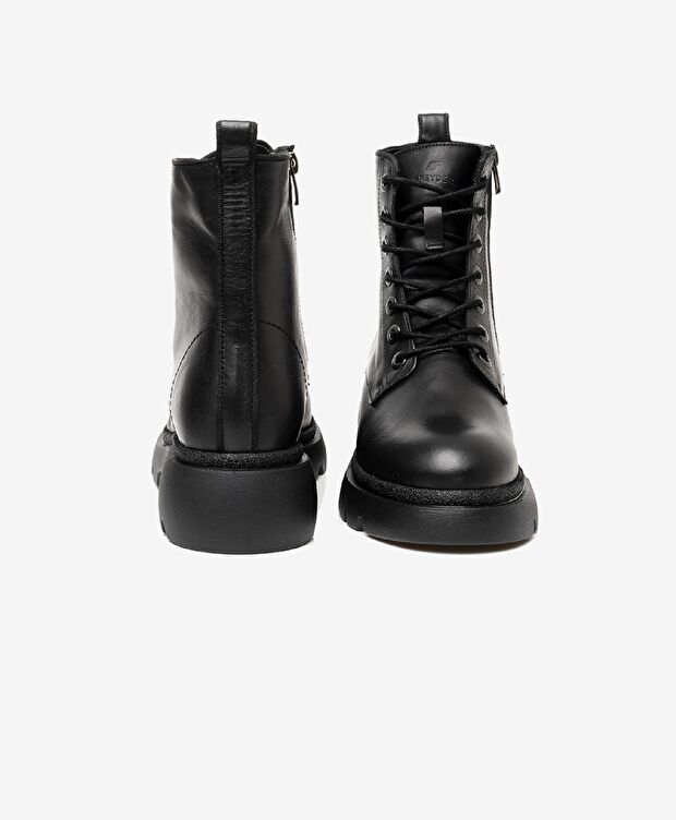 Kadın Siyah Hakiki Deri Casual Bot - 6