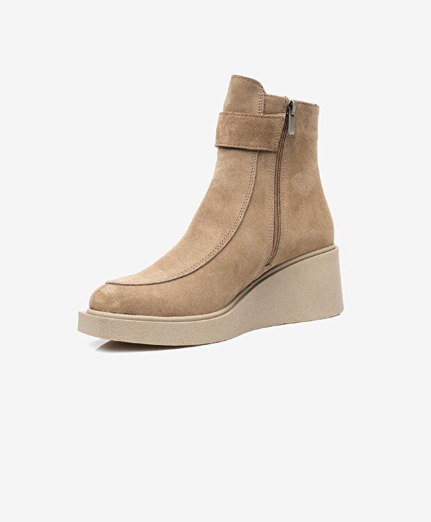 Kadın Vizon Hakiki Deri Casual Bot - 2