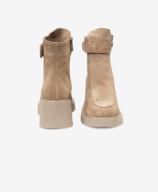 Kadın Vizon Hakiki Deri Casual Bot - 6