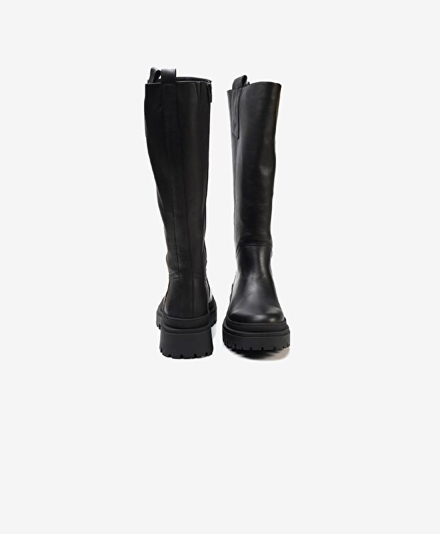 Kadın Siyah Hakiki Deri Çizme - 6