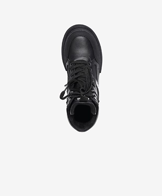 Erkek Çocuk Siyah Hakiki Deri Bot - 3