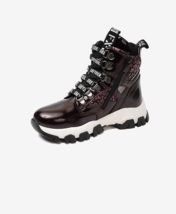 Kız Çocuk Bordo Rugan Bot - 2