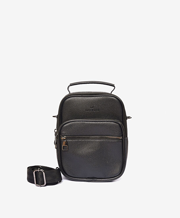 Erkek Siyah Çapraz Çanta - 1