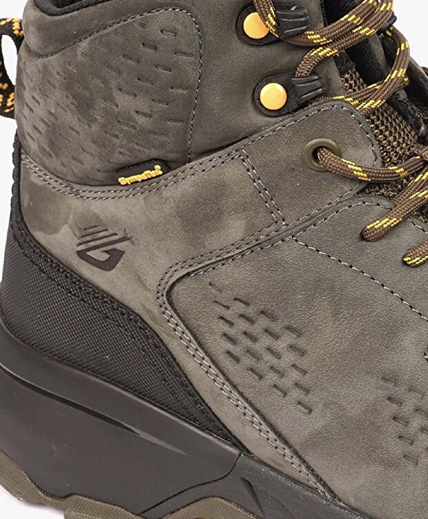 Erkek Haki Siyah Su Geçirmez Outdoor Bot - 5