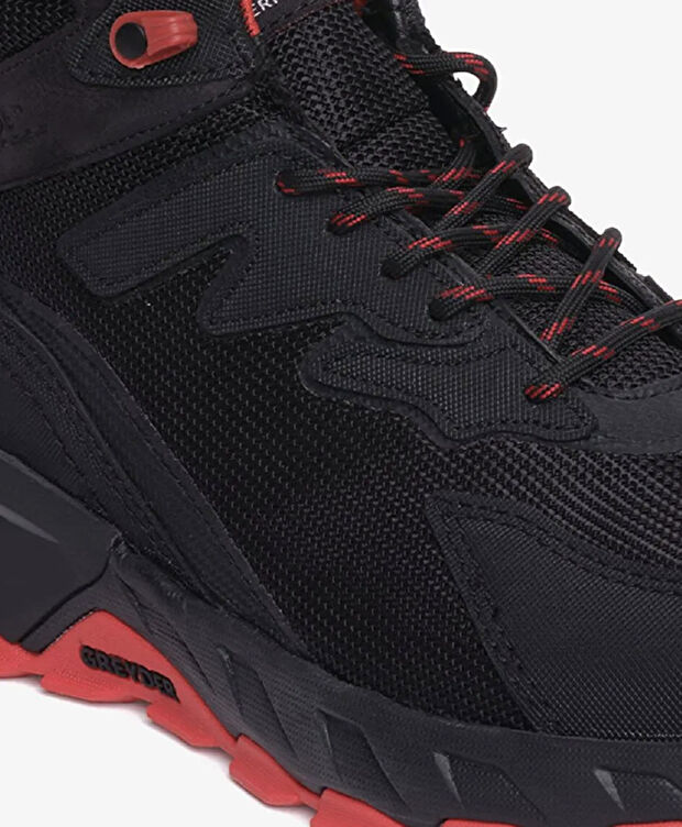 Siyah Kırmızı Su Geçirmez Bot - 4