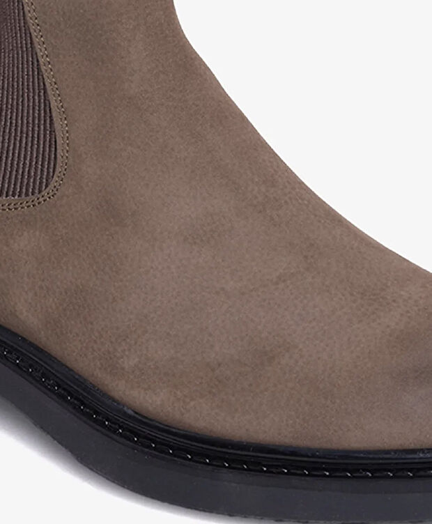 Erkek Duman Nubuk Hakiki Deri Chelsea Bot - 4