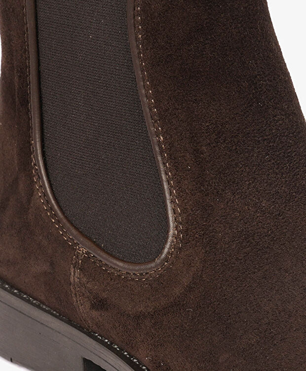 Erkek Kahverengi Hakiki Deri Chelsea Bot - 4