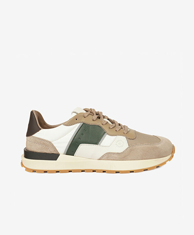 Erkek Vizon Hakiki Deri Sneaker Ayakkabı - 2