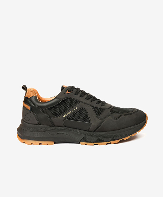 Greyder LAB Erkek Siyah Sneaker Ayakkabı - 1