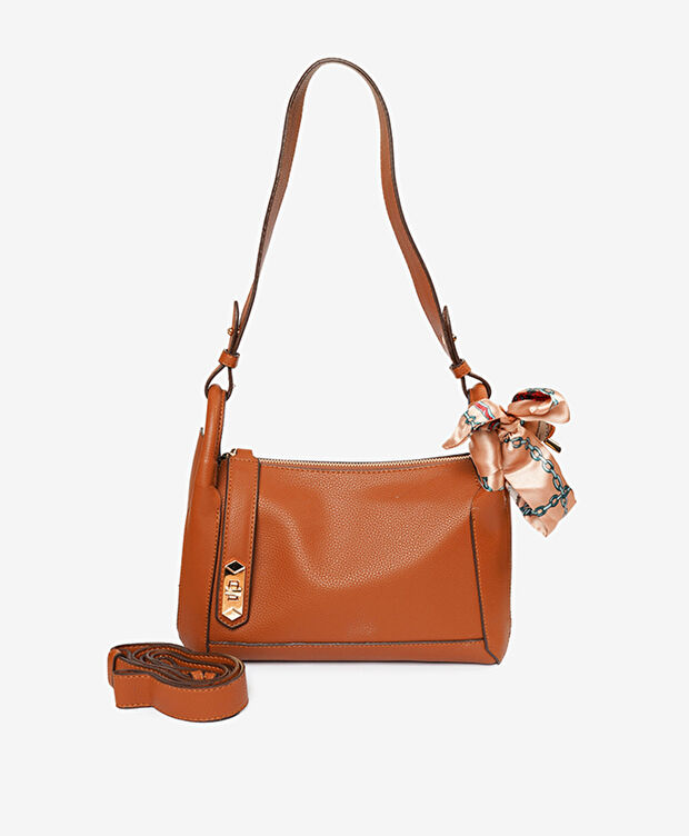 Kadın Taba Tek Bölmeli Omuz Çantası - 1