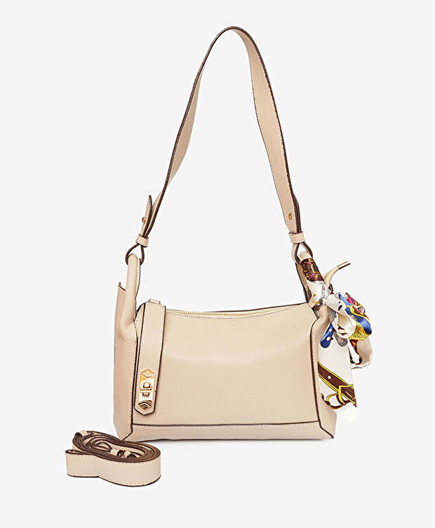 Kadın Vizon Tek Bölmeli Omuz Çantası - 1