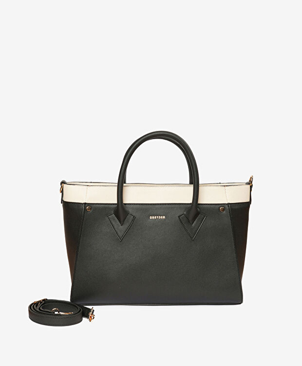 Kadın Siyah Tek Bölmeli Kol Çantası - 1