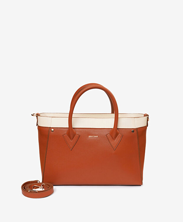 Kadın Taba Tek Bölmeli Kol Çantası - 1