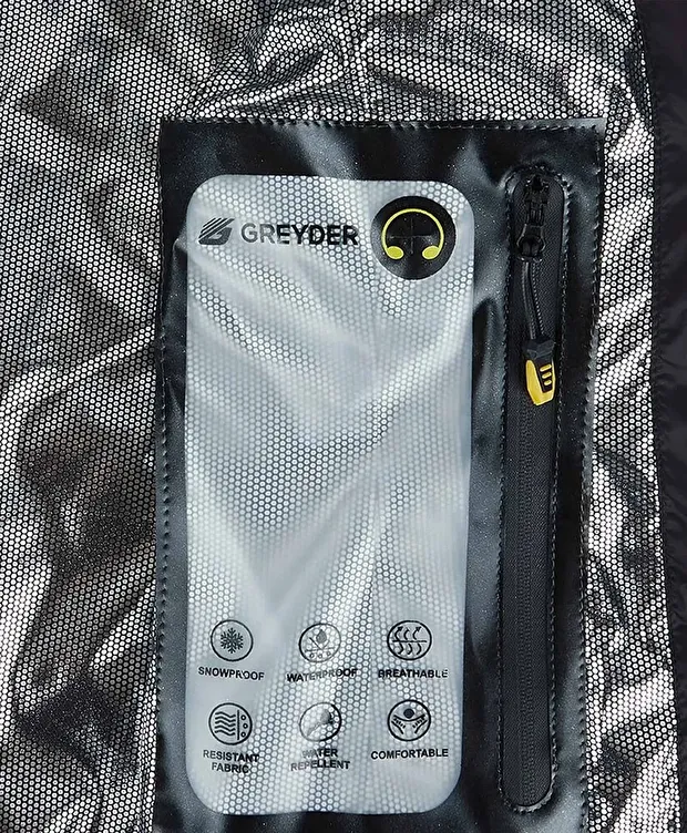 Kadın Siyah Suya Dayanıklı Kaz Tüyü Mont - 5