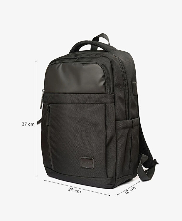 Erkek Siyah Sırt Çantası - 6