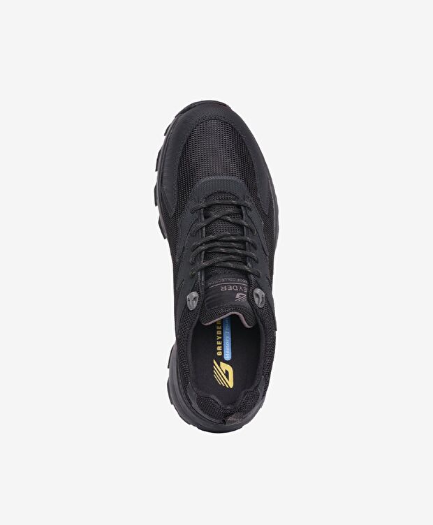 Siyah Su Geçirmez Ayakkabı - 5