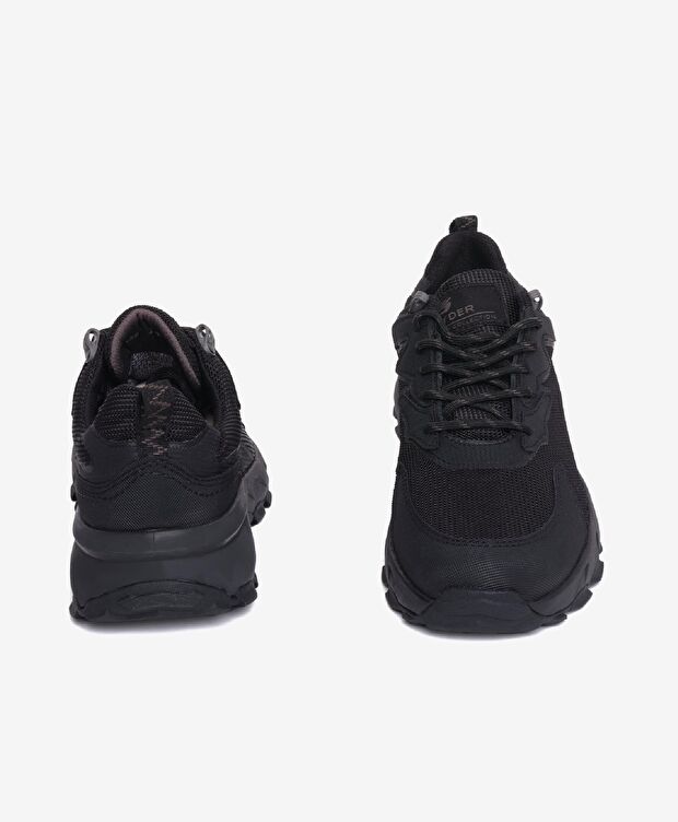 Siyah Su Geçirmez Ayakkabı - 7