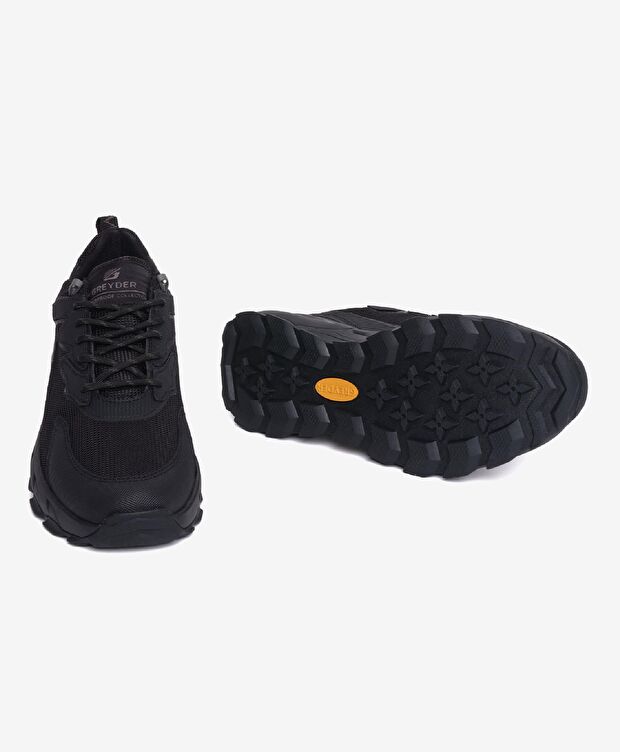 Siyah Su Geçirmez Ayakkabı - 8