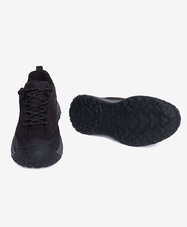 Erkek Siyah Su Geçirmez Ayakkabı - 5