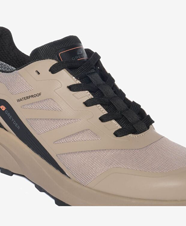 Erkek Vizon Siyah Hakiki Deri Su Geçirmez Ayakkabı - 6