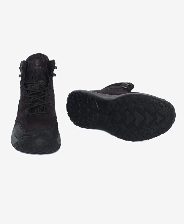 Erkek Siyah Su Geçirmez Outdoor Bot - 7