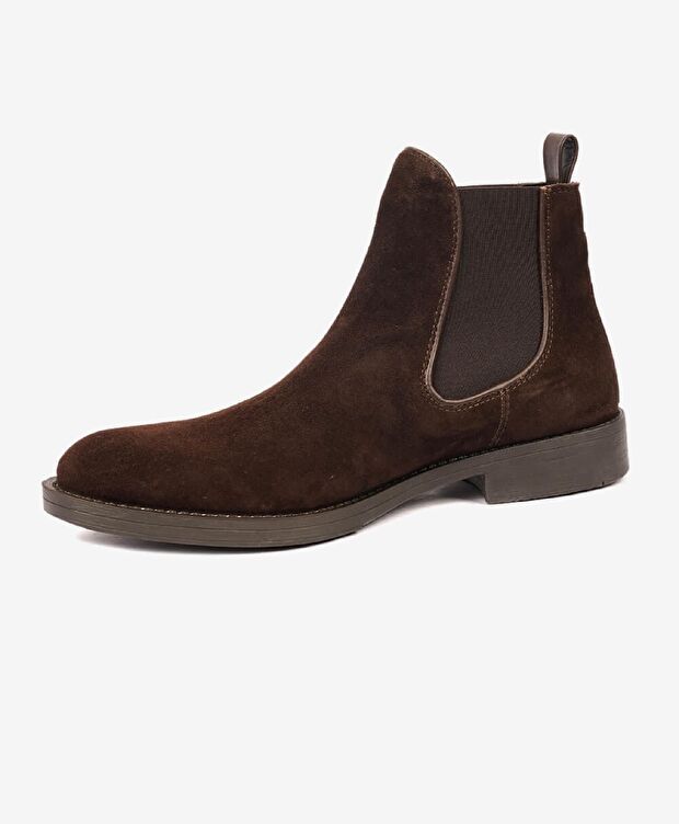 Erkek Kahverengi Hakiki Deri Chelsea Bot - 3
