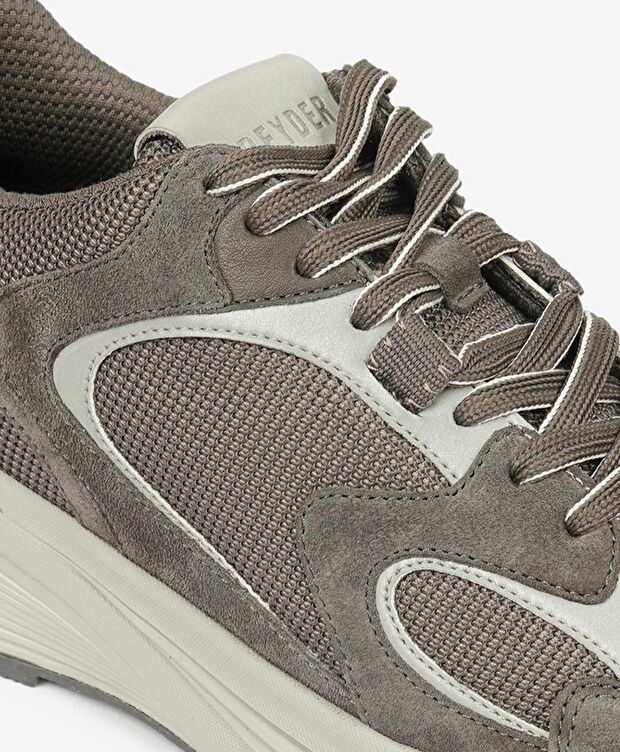 Erkek Füme Hakiki Deri Spor Ayakkabı - 5