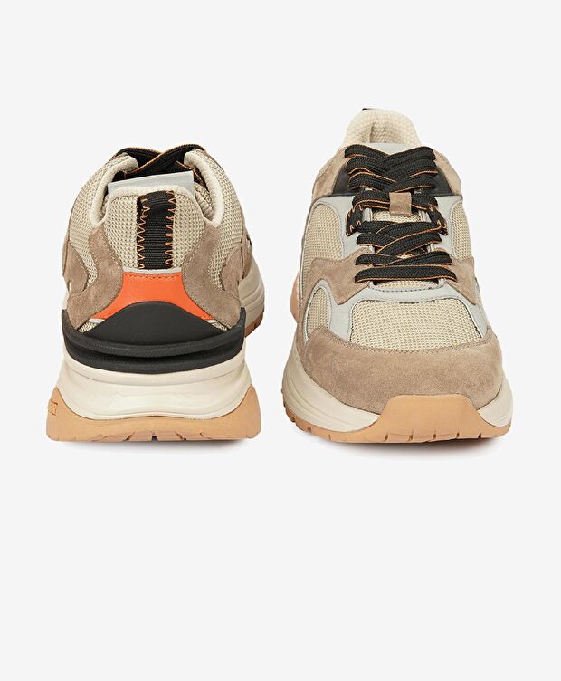 Erkek Vizon Hakiki Deri Spor Ayakkabı - 7