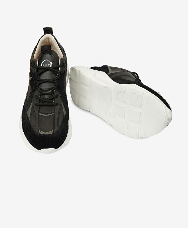 Greyder LAB Erkek Siyah Sneaker Ayakkabı - 6