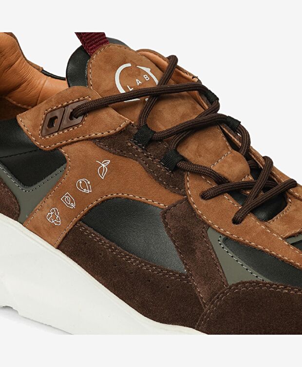 Greyder LAB Erkek Kahverengi Sneaker Ayakkabı - 4