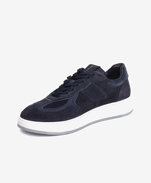 Greyder LAB Erkek Koyu Mavi Sneaker Ayakkabı - 3