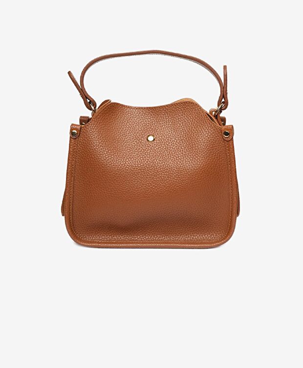 Kadın Taba 3 Bölmeli Kol Çantası - 4