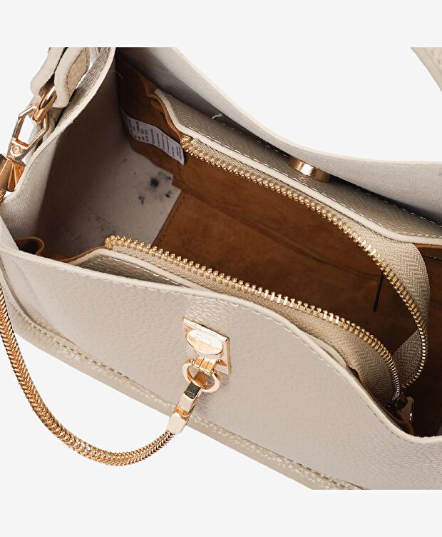 Kadın Vizon 3 Bölmeli Kol Çantası - 5