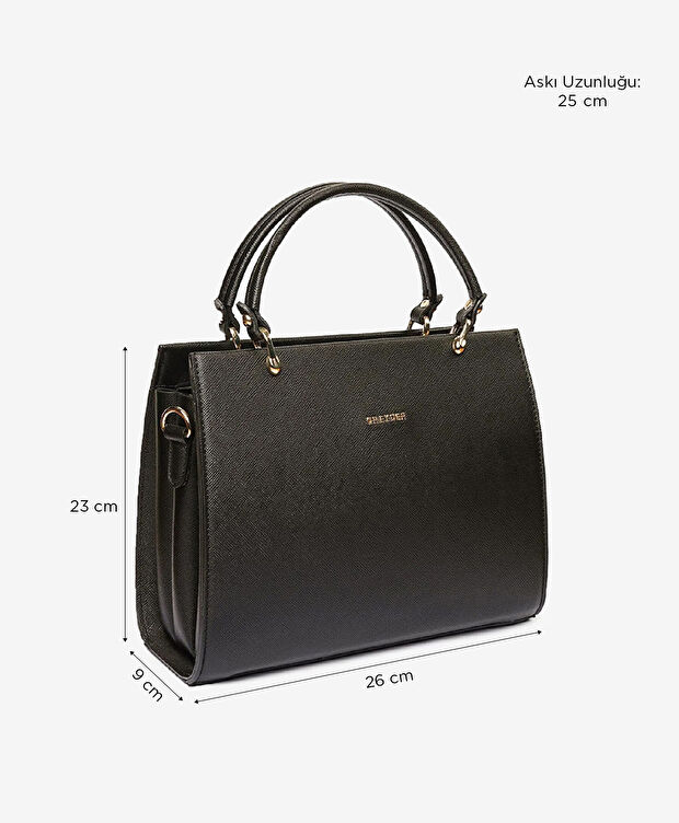 Kadın Siyah Kol Çantası - 6