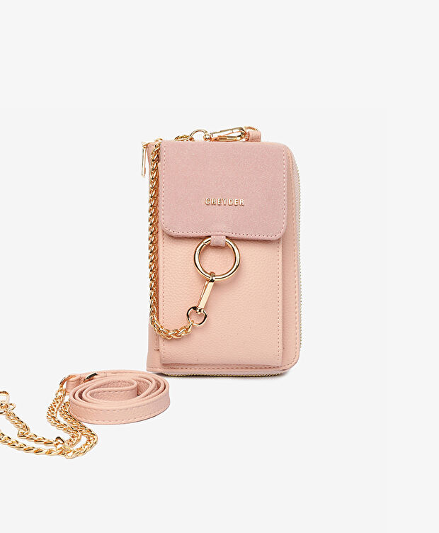 Kadın Pudra Mıknatıslı Çapraz Çanta - 1