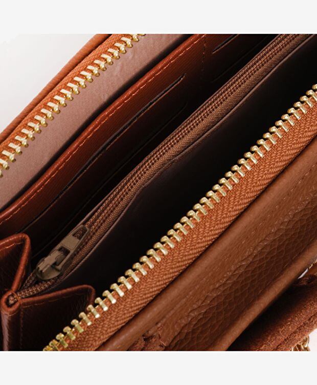 Kadın Taba Mıknatıslı Çapraz Çanta - 6